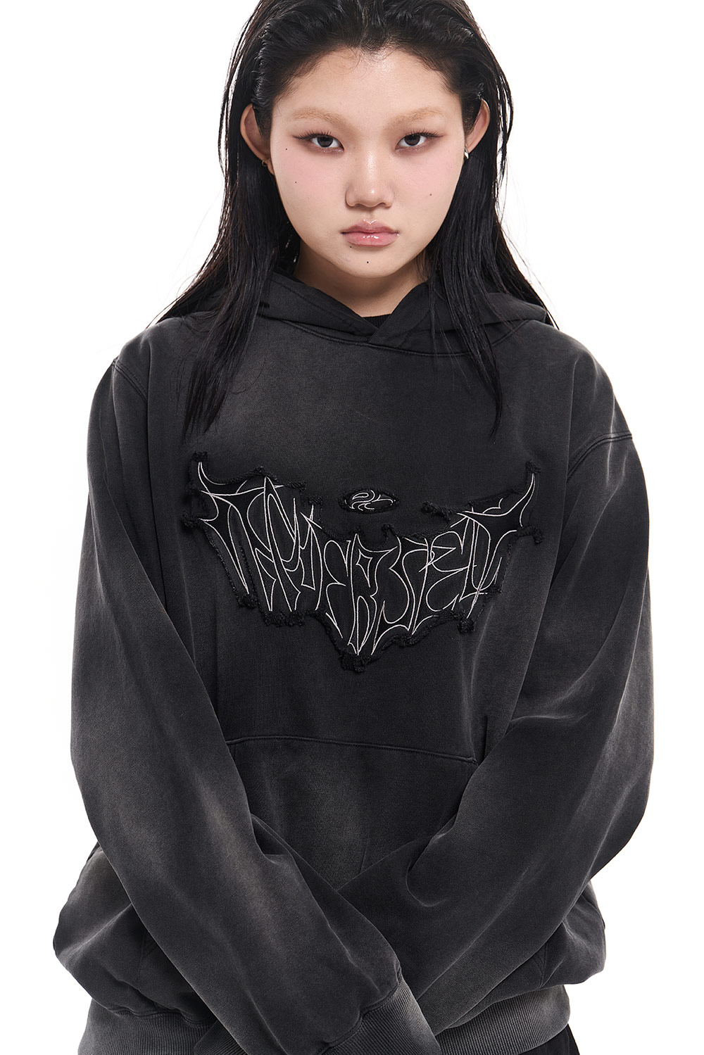 EGO FETCH | INNERSECT Patchwork Hoodie Medium Fit