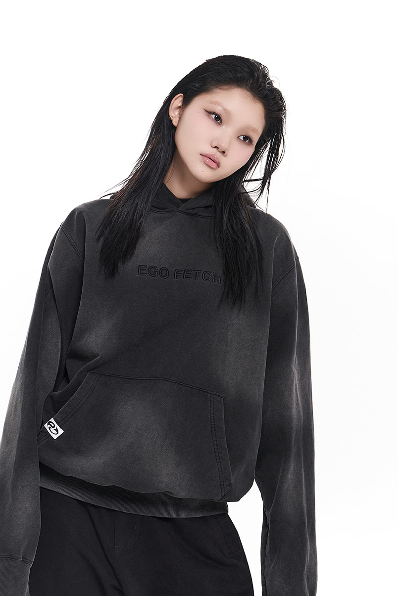 EGO FETCH | INNERSECT SMUDGE HOODIE MEDIUM FIT #038