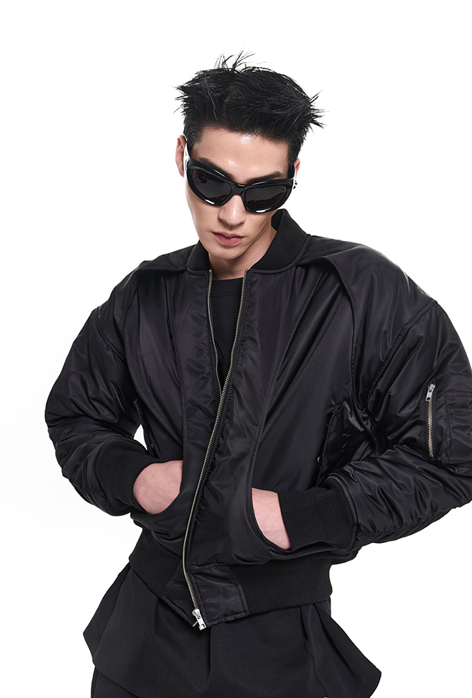 Padded Bomber Jacket