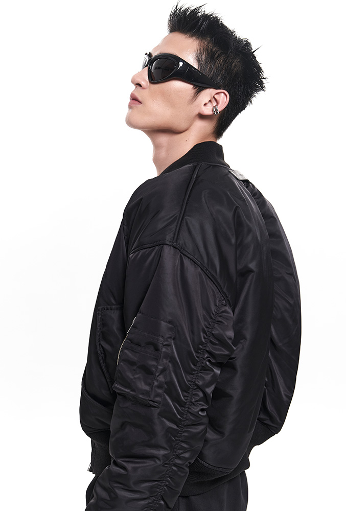 Padded Bomber Jacket