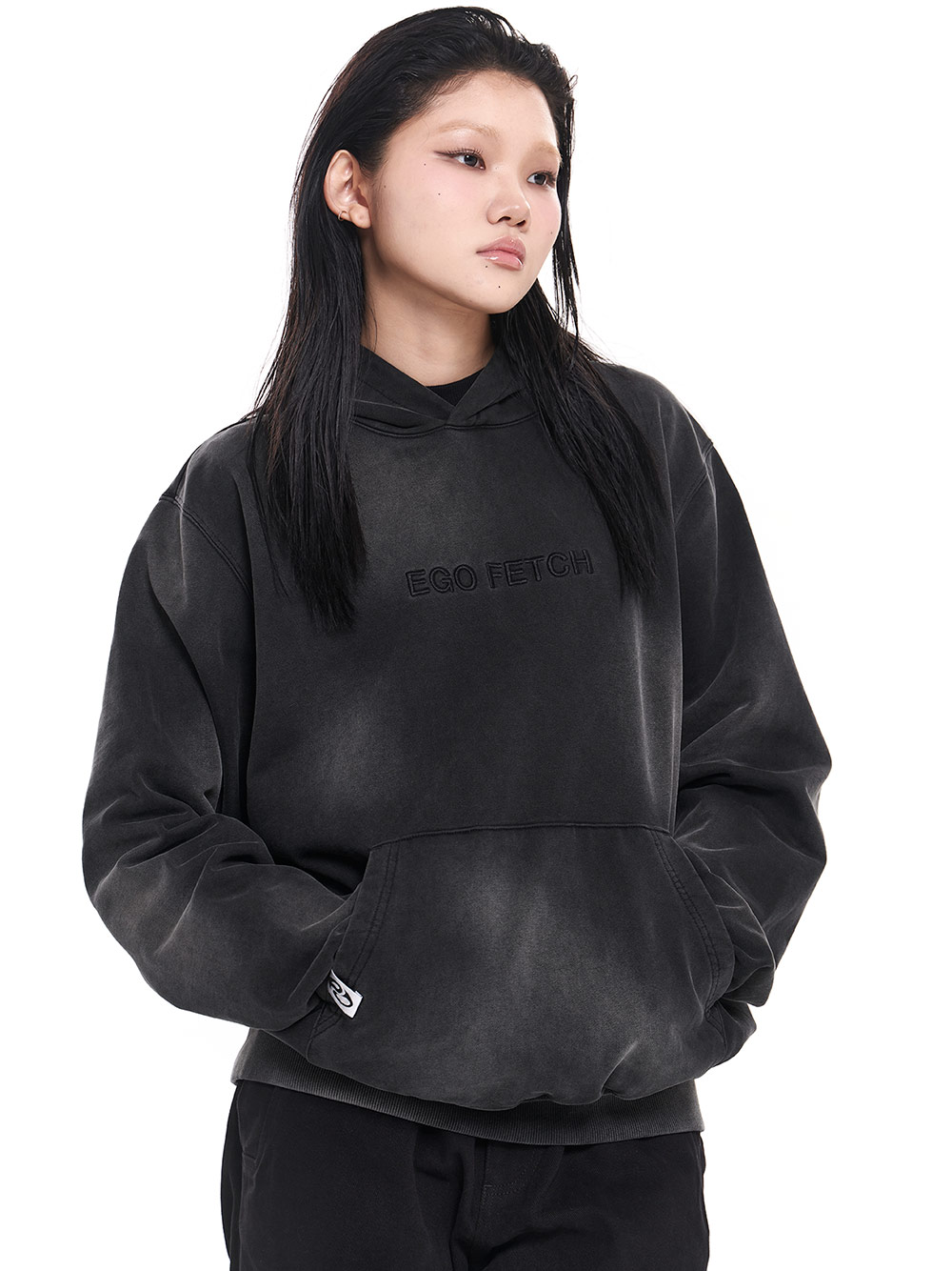 EGO FETCH | INNERSECT SMUDGE HOODIE MEDIUM FIT #038