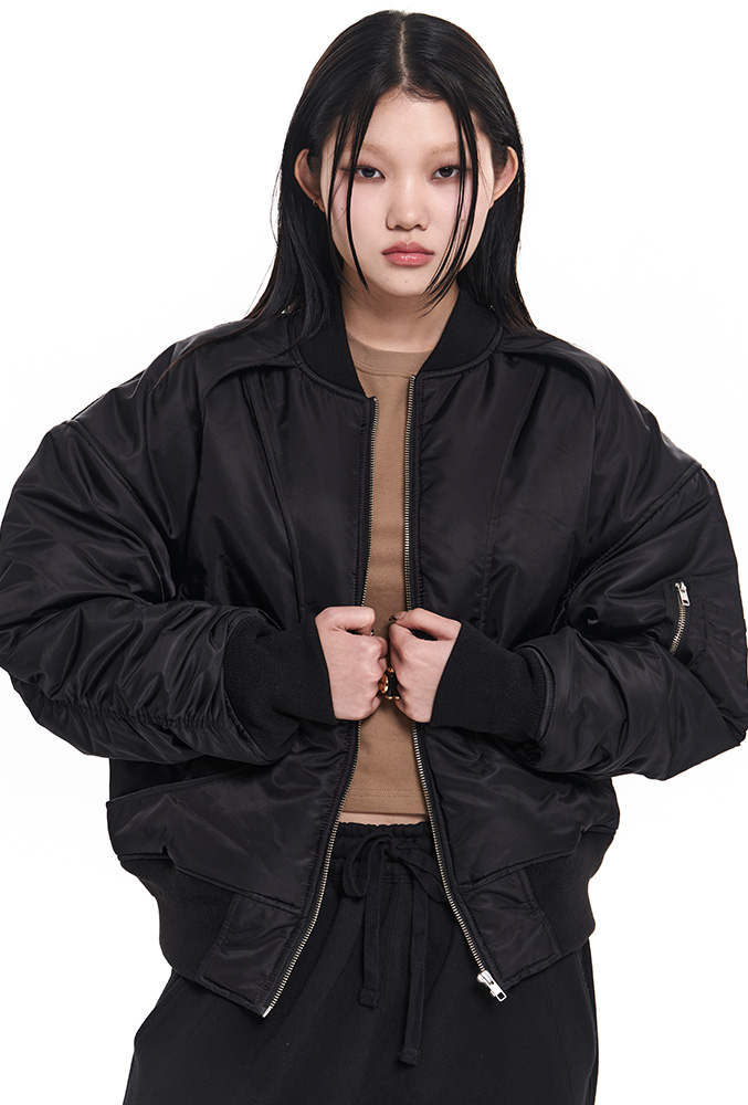 Padded Bomber Jacket